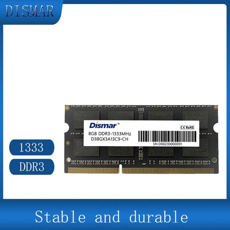 Dismarddr3Memory8Gb16Gbram1333Mhzforbotebookpc Διασυνοριακό μοντέλο με υψηλές πωλήσεις