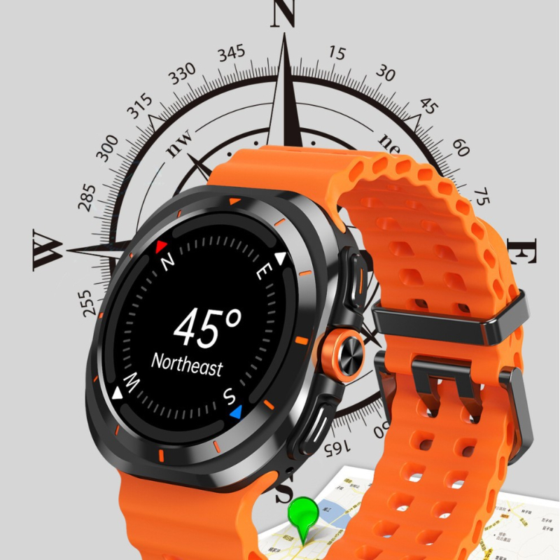 Nutikell Watches7Ultra pulsisageduse jälgimine Bluetooth-kõnega Huaqiangbei spordi piiriülene vere hapnikusisalduse tuvastamine