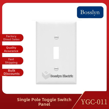 Tiekti JAV matuoklio vieno perjungimo jungiklio skydelį Amerikos sertifikavimo kompiuterio medžiagos sieninio maitinimo lizdo skydelį