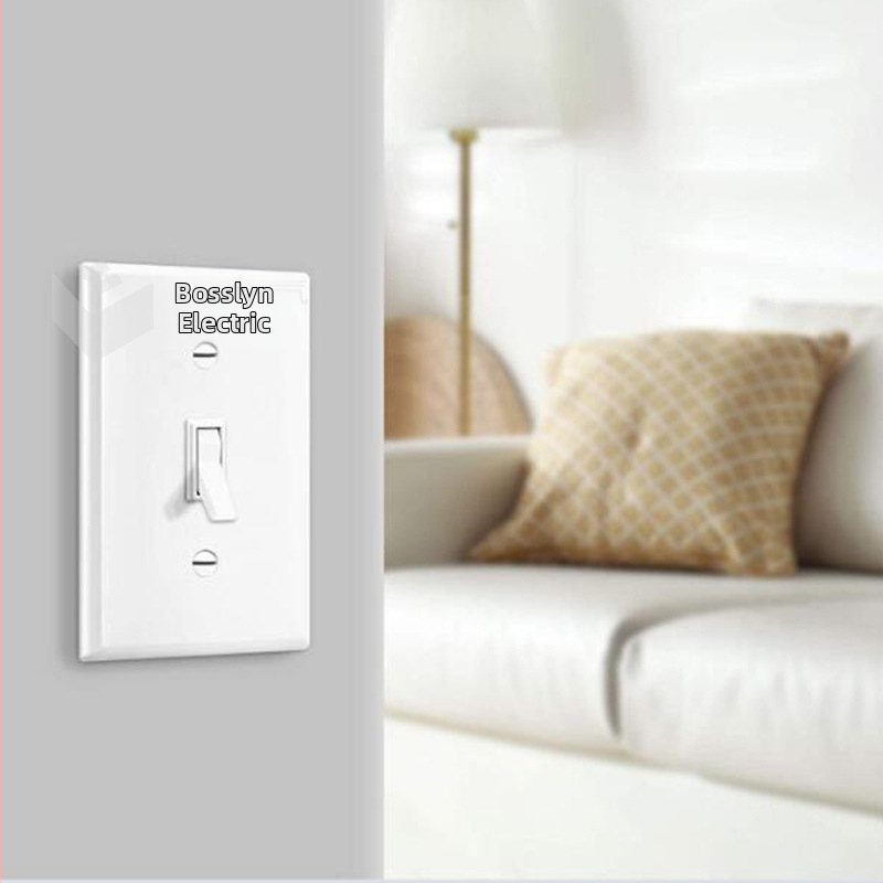 Доставка на американски габарит с един превключвател, американски сертификат за PC материал, стенен панел за контакт