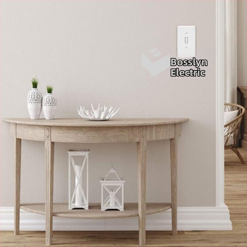 Доставка на американски габарит с един превключвател, американски сертификат за PC материал, стенен панел за контакт