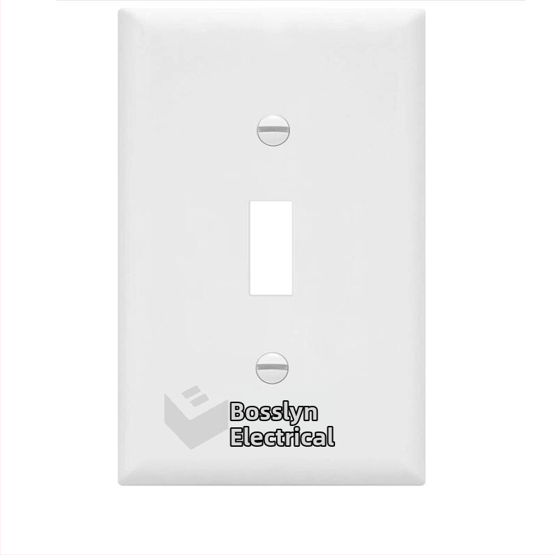 Tiekti JAV matuoklio vieno perjungimo jungiklio skydelį Amerikos sertifikavimo kompiuterio medžiagos sieninio maitinimo lizdo skydelį