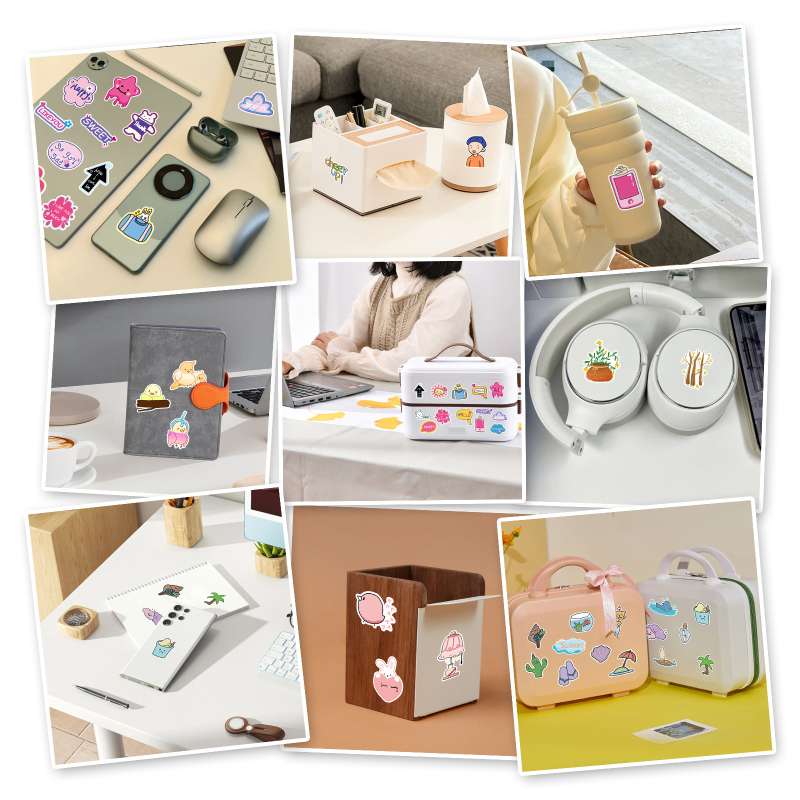 50 fekete-fehér gótikus matrica, horror, kreatív, halloween, vízálló, dekoratív fali üveg tárolódoboz, kézi fiókmatricák