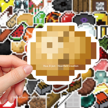 70 seiklusmängukleebist, Pixel Wind tööriistad, väikesed esemed, loominguline graffiti kaunistus, mobiiltelefoni kest, käekleebised