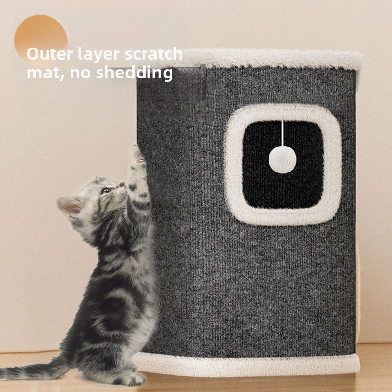 Šplhačka pre mačky Four Seasons Univerzálna madla Hniezdo pre mačky Veľké Dvojvrstvové Viacvrstvové Integrované Dvere do Stromu Teplé Hniezdo pre mačky Odolné proti Opotrebovaniu Zimné