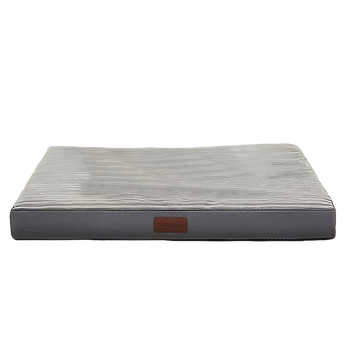 Χαλί σκύλου από μαλακό βελούδο με δερμάτινη ετικέτα, γενικής χρήσης για όλες τις εποχές, αφαιρούμενη και πλενόμενη φωλιά κατοικίδιων, αντιολισθητικό και ανθεκτικό στα δαγκώματα κρεβάτι σκύλου, ανθεκτικό στις γρατσουνιές χαλάκι ύπνου για γάτες