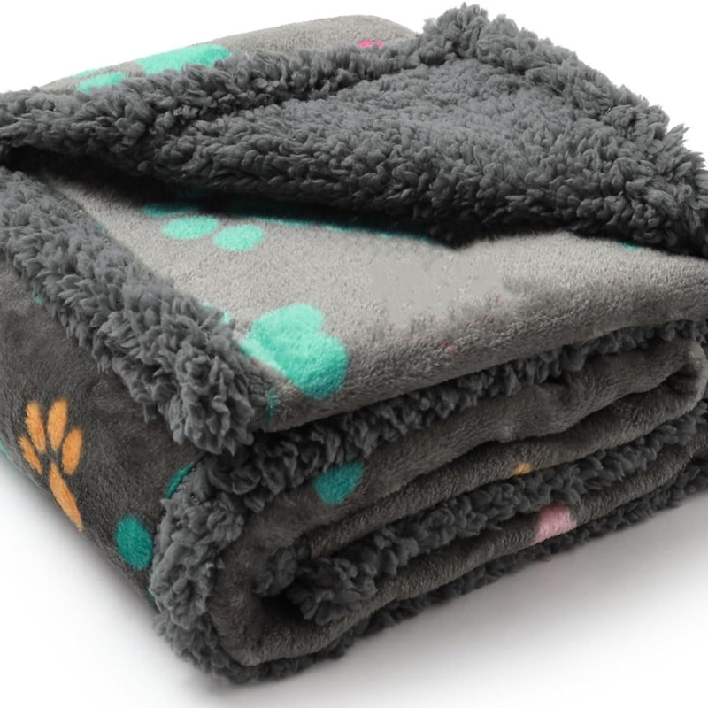 Amazon Explosions lemmikloomade veekindel tekk korallfliisist flanell-sherpa paksendatud soe kennel Temu