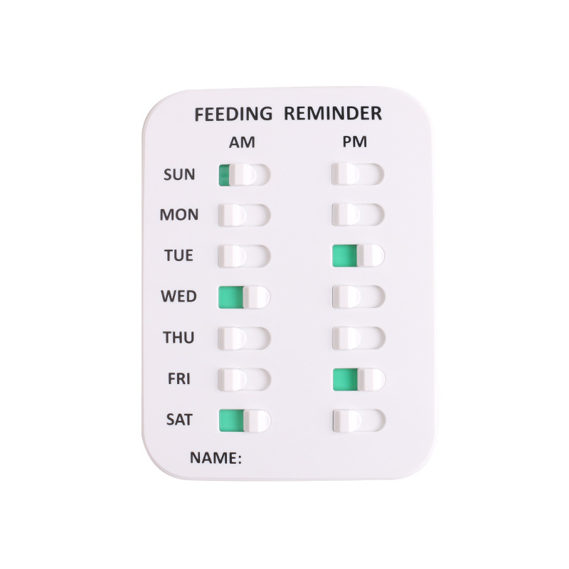 Új Amazon kisállat-etetési nyilvántartó tábla macska- és kutyaetetési emlékeztető tábla etetési nyilvántartó ikon mini