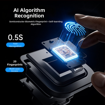 @`Smart Fingerprint Drawer Lock failu galda skapis Pretaizdzīšanas skapja slēdzene Mājas naktsskapīša paroles slēdzene Biroja skapis