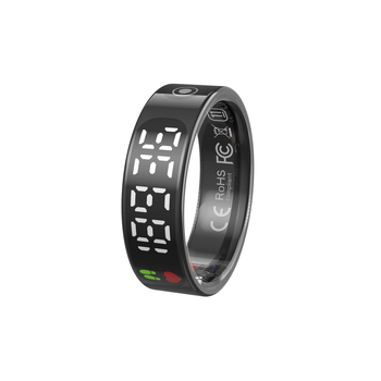 Viedais gredzens TK9 displeja ekrānam, skārienjutīgam sirdsdarbības ātrumam, asins skābekļa līmenim, miegam, Bluetooth soļu skaitītājam, ūdensnecaurlaidīgam, valkājamam gredzenam, jaunam modelim