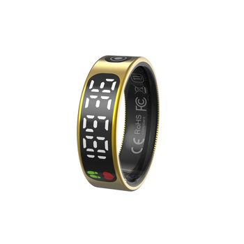 Viedais gredzens TK9 displeja ekrānam, skārienjutīgam sirdsdarbības ātrumam, asins skābekļa līmenim, miegam, Bluetooth soļu skaitītājam, ūdensnecaurlaidīgam, valkājamam gredzenam, jaunam modelim