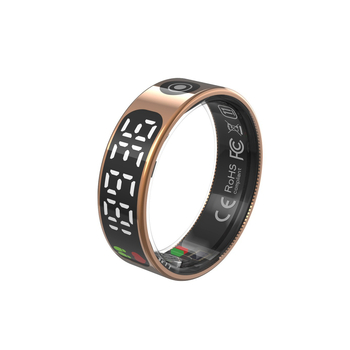 Viedais gredzens TK9 displeja ekrānam, skārienjutīgam sirdsdarbības ātrumam, asins skābekļa līmenim, miegam, Bluetooth soļu skaitītājam, ūdensnecaurlaidīgam, valkājamam gredzenam, jaunam modelim