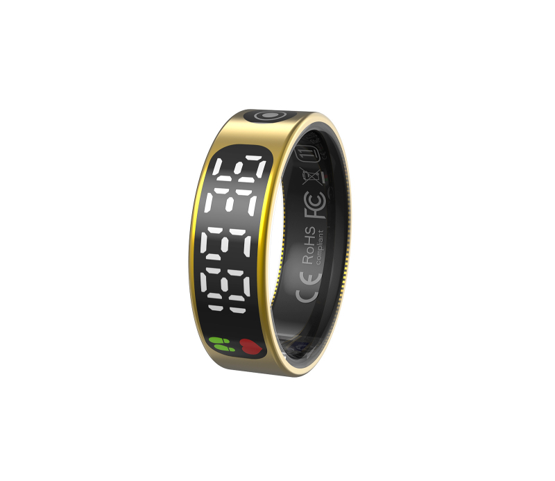 Viedais gredzens TK9 displeja ekrānam, skārienjutīgam sirdsdarbības ātrumam, asins skābekļa līmenim, miegam, Bluetooth soļu skaitītājam, ūdensnecaurlaidīgam, valkājamam gredzenam, jaunam modelim