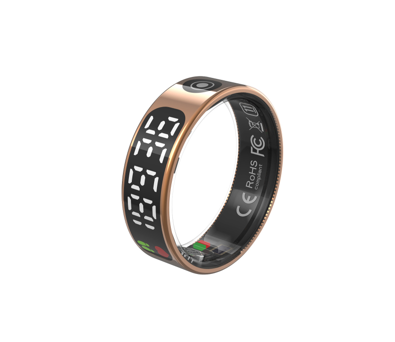 Viedais gredzens TK9 displeja ekrānam, skārienjutīgam sirdsdarbības ātrumam, asins skābekļa līmenim, miegam, Bluetooth soļu skaitītājam, ūdensnecaurlaidīgam, valkājamam gredzenam, jaunam modelim
