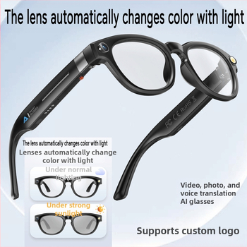 800W HD värinakindlad nutikakaamera video Bluetooth-prillid kaamera fotode tegemise tuvastamise tõlkeprillid
