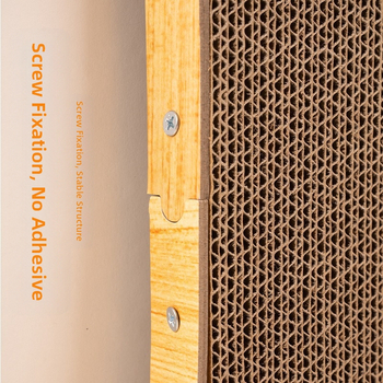 L alakú macskakaparódeszka, függőleges macskakaparóoszlop, kopásálló és nem hullik, hullámpapír, karcálló macskajáték, kistestű macska mászóka