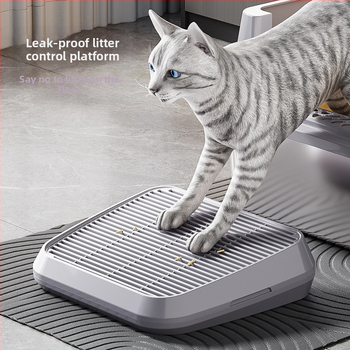 Kahekihiline kassiliivapadi, liiva väljakandmise vastane liivakontrolli laud, spetsiaalne liivalekke padi kassiliivakastile, liivavastane kõrgusfilter, kassiliivapedaal