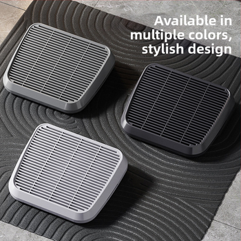 Διπλό στρώμα μαξιλαράκι άμμου για γάτες που δεν αφήνει χώρο για μεταφορά, τραπέζι ελέγχου άμμου, ειδικό μαξιλαράκι διαρροής άμμου για δοχείο άμμου γάτας, φίλτρο ύψους άμμου, πεντάλ άμμου για γάτες