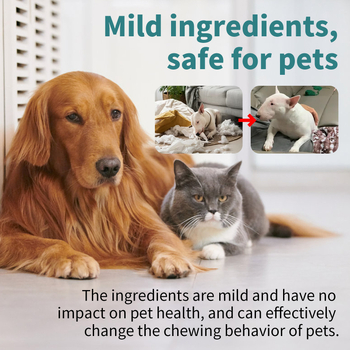 Lemmikloomade käitumist korrigeeriv närimissprei, mis hoiab ära kasside ja koerte diivani kraapimise ja hammustamise.