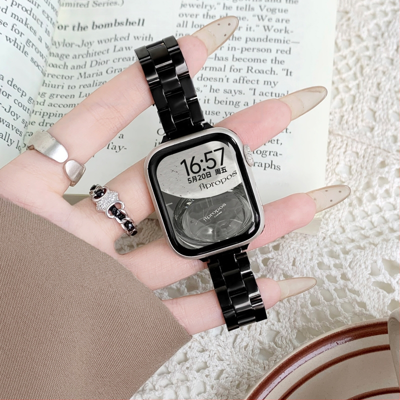 Az iWatch szíjhoz Advanced Sense Metal Three Steel Apple Watch szíj sport férfiaknak és nőknek Ultra2