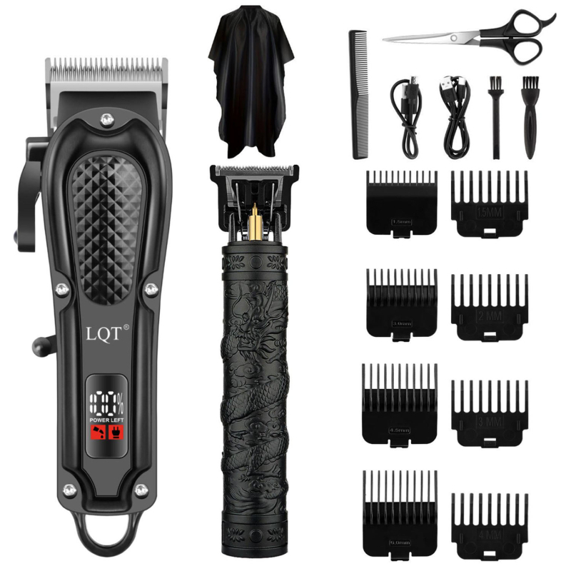 Piiriülene juukselõikur elektriline raseerimiskomplekt retro õlipea nikerdamiseks elektriline lõikur juukselõikur juuksurisalongile