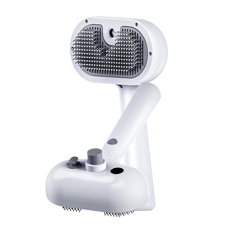 Гребен за домашни любимци със спрей Гребен за котки Гребен за кучета Гребен за домашни любимци Гребен за обезкосмяване с един бутон, който се носи по течението Консумативи за домашни любимци