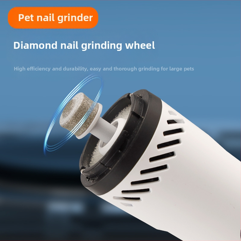 Amazon за USB зареждане на домашни любимци с вакуумна нокторезачка LED светлина електрически нокторезачки за котки и кучета тример за нокти за домашни любимци