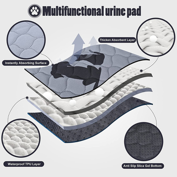 Κατασκευαστής σε απόθεμα Χονδρική πώληση χαλιών πάνας για κατοικίδια Χονδρική πώληση χαλιών ύπνου Four Seasons για σκύλους και γάτες Πλενόμενο χαλάκι ύπνου, αντιολισθητικό και απορροφητικό νερού