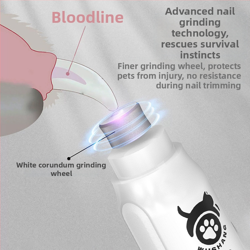 Голяма нокторезачка за домашни любимци, електрическа нокторезачка, нокторезачка за котки и кучета, козметика за почистване, нокторезачка за домашни любимци, гореща