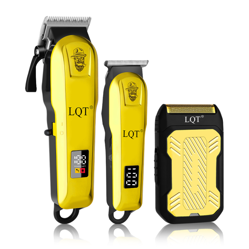 Határokon átnyúló új újratölthető hajvágó készlet férfi hajvágó elektromos hajvágó borotva otthoni hajvágó