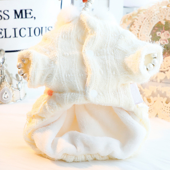 Ρούχα για σκύλους Φθινόπωρο και Χειμώνα Χοντρό Φόρεμα Πριγκίπισσας για Γάτες με Μαλακή Γούνα, Πρόσφυση, Μικρό Σκυλάκι, Αρκουδάκι για Κατοικίδια 5883