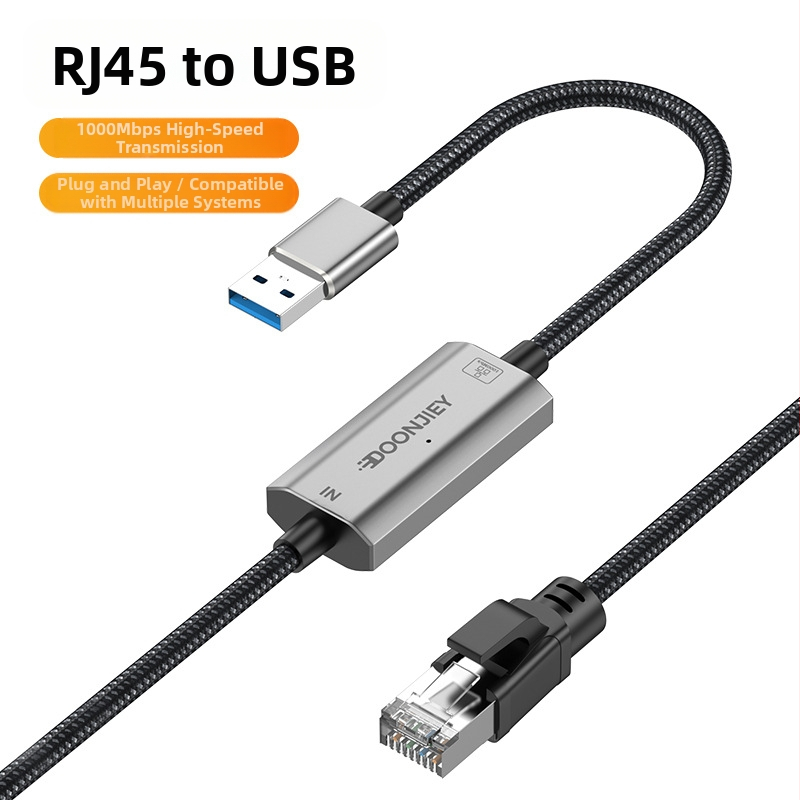 Topeltpeaga c/usb-RJ45 TYPEc mobiiltelefoni arvuti võrgupordiks rj45 Etherneti muundur gigabit