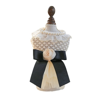 Ρούχα για κουτάβια και γάτες, απευθείας πώληση από το εργοστάσιο, άνοιξη και καλοκαίρι, νυφικό Miss Coco, μονοκόμματο, φόρεμα για σκύλους σε στυλ πριγκίπισσας, με drop shipping.