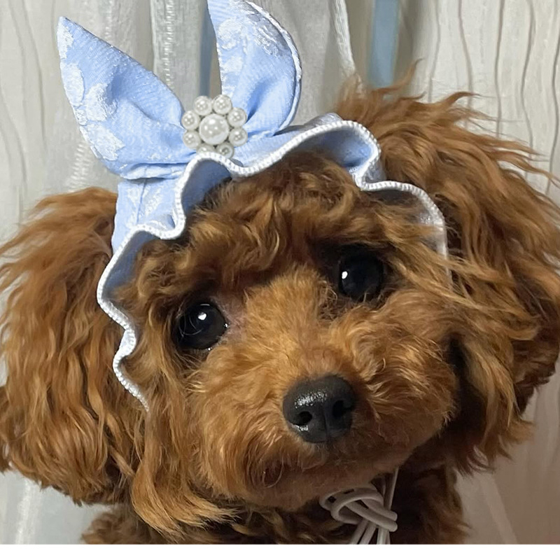 Kutyaruhák Tavaszi és nyári macska hercegnő pöttyös masnis szoknya húsvéti születésnapi kiskutya plüssállat