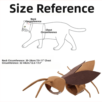 Празнични костюми за кучета, Костюми за трансформация на хлебарки, Сладки костюми за Хелоуин за котки, Аксесоари за котки, Костюми за трансформация, Забавни дрехи