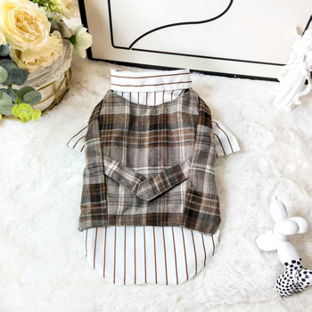 Ρούχα για κατοικίδια, Teddy Bichon, σετ δύο τεμαχίων, για μικρά και μεσαία σκυλιά, από μάλλινο γιλέκο