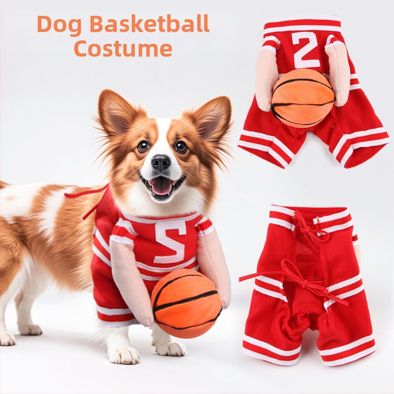T Új Kutya Kosárlabda Ruházat Kutya Kosárlabda Ruházat Cospaly Kosárlabda Staff Kisállat Ruházat Átalakító Kutya Ruházat