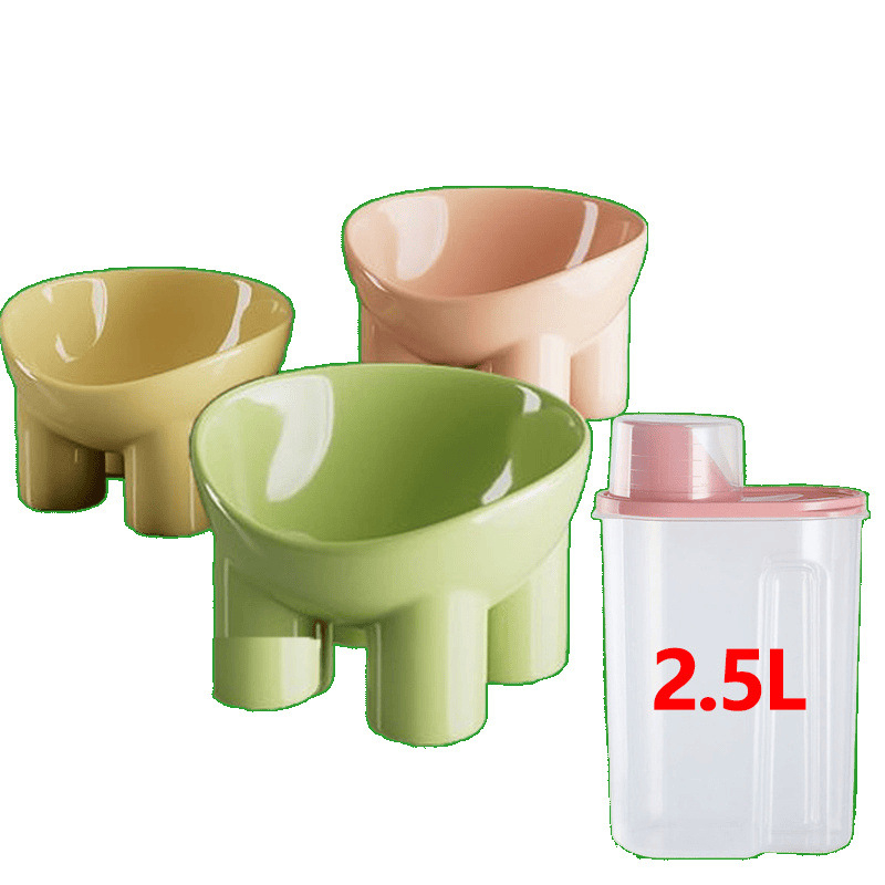 Kassitoidu ämber Lemmikloomakonservi hoiustamine Koeratoidu hoiustamine Teravilja hoiukast Karp suletud pakendis Teraviljakonteiner Piiriülene