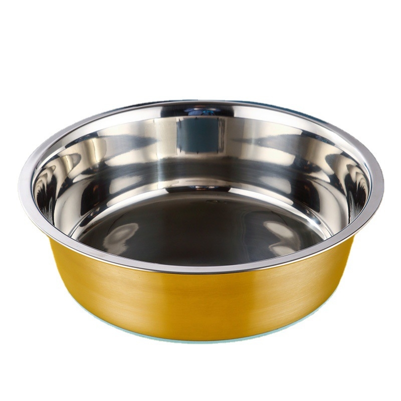 Roostevabast terasest lemmikloomakauss, silikoonist põhi, löögikindel koerakauss, kassikauss, kassi lemmiklooma söögikauss, lemmikloomatarbed