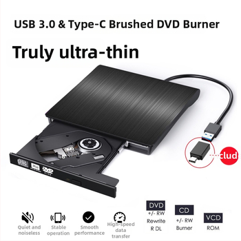 Producător Export Dedicat Neutru USB3.0 Extern DVD Burner Real Ultra-Thin Player 8-Speed D9 Burner
