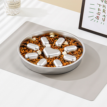 Μπολ για κατοικίδια Μπολ αργής τροφής για σκύλους Μπολ για σκύλους με λεκάνη για σκύλους Μπολ νερού από ανοξείδωτο ατσάλι με προστασία λαιμού Μπολ τροφής για σκύλους Μπολ τροφής για σκύλους Είδη κατοικίδιων ζώων