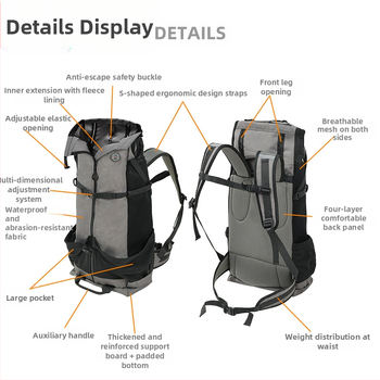 Multifunktsionaalne õues kasutamiseks mõeldud suurte koerte seljakott Kortsumisvastane suurte koerte seljakott jalutamiseks ja põgenemisvastane seljakott