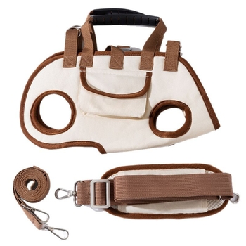 Τσάντα Σκύλου Outgoing Φορητή Χιαστί Φορητή Τσάντα Χιαστί για Γάτες Στήθος Κατοικίδιων με Πλάτη, Φορητό Ελαφρύ Σακίδιο Πλάτης με Μονό Ώμο