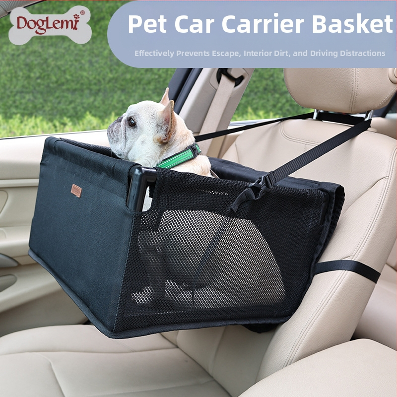 Väikese ja keskmise suurusega koera autopuur esi- ja tagumise rea autopesa lemmiklooma turvaistmepadi piiriülene lemmiklooma autopuur