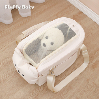 Τσάντα κατοικίδιων για εξωτερικούς χώρους, κλουβί αυτοκινήτου ταξιδιού, κάθισμα ασφαλείας κεντρικού ελέγχου αυτοκινήτου, τσάντα χειρός για μικρά κατοικίδια