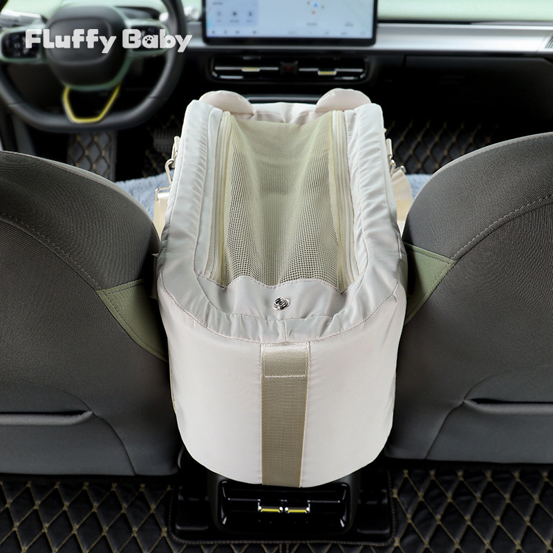 Kültéri autós kisállattáska, utazó autós kennel, autós központi vezérlős biztonsági ülés, kisállat kézitáska