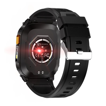 Qx18 okoskarkötő óra GPS helymeghatározás sport egészségfigyelés iránytű Bluetooth hívás hangasszisztens