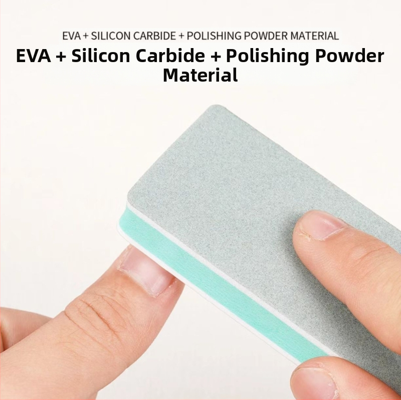 Текст за ноктопластика, бижута с тофу, ръжда, износоустойчива кожа, не капе, пясък, полиране, специална двустранна полираща дъска