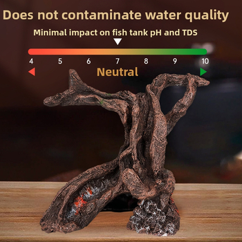 Τοπίο ενυδρείου, κατάστρωμα, βάζο γαρίδας, νεκρό ξύλο, ρητίνη, χειροτεχνίες, διακοσμητικά στολίδια, ψάρια και γαρίδες, ερπετά, κατοικίδια, σπίτι απόδρασης, τρύπα