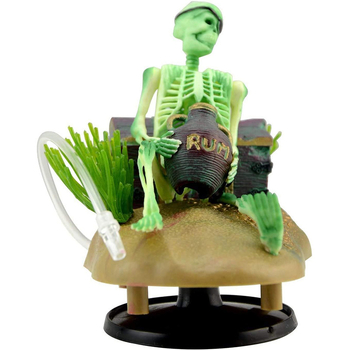 Zuiweng pneumatikus akvárium, tengeralattjáró, tereprendezési akvárium, csikóhal alakú dekoratív dísz, akvárium, pneumatikus tereprendezés